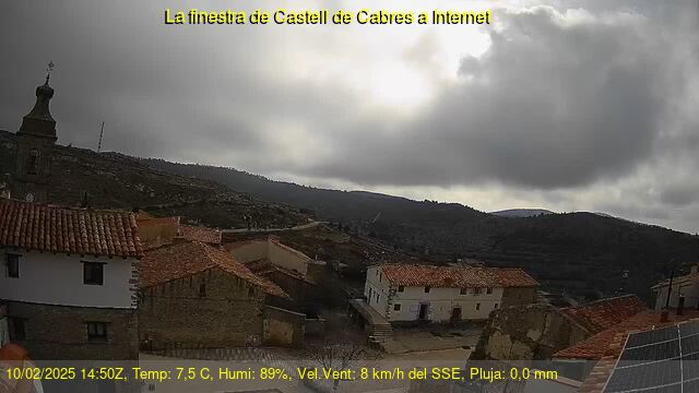 La finestra de Castell de Cabres